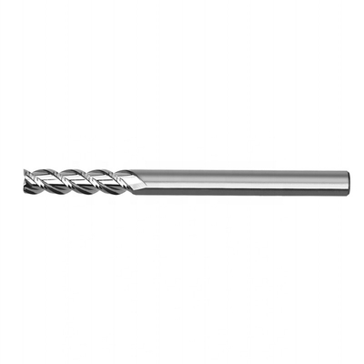 2 Hartmetall-Ende Mills Without Coating For Aluminum der Flöten-D8