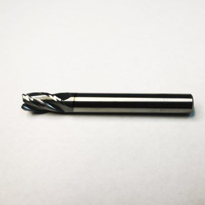 Festes radius-Enden-Mills Hrc 55 des Hartmetall-4 der Flöten-D6r0.5 Ecksp