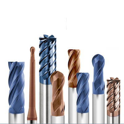 Unterschiedliches festes Hartmetall-Ende Mills For Aluminum /Copper/Steel