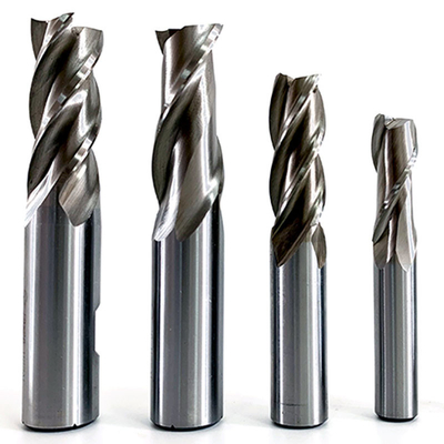 Vier Flöten-langer Ball-Nasen-Schaftfräser 6mm für Aluminium