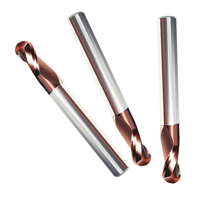 Körper 2 geriffelt R3 Hartmetall-Ende Mills Hrc 65 SX für hohen Härte-Stahl