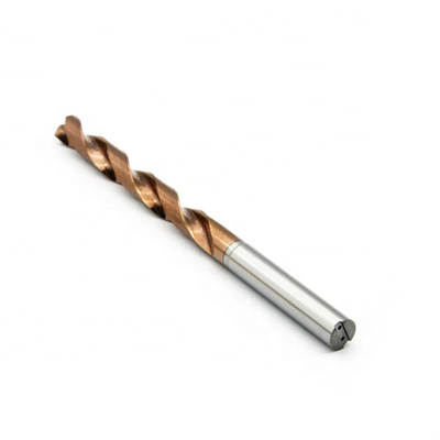 Stahl bohrt feste Hartmetallbohrer 2 geriffelt 6mm mit Kühlmittel