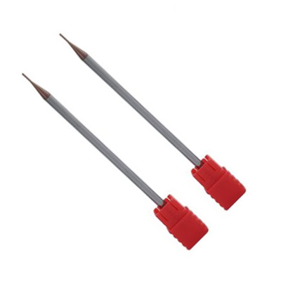 Festes 2mm langes Schaft-Ende Mills Nano Coated For Steel