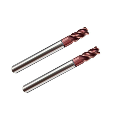 Eckende Mills For Steel des Hartmetall-2 der Flöten-8mm des radius-R0.5