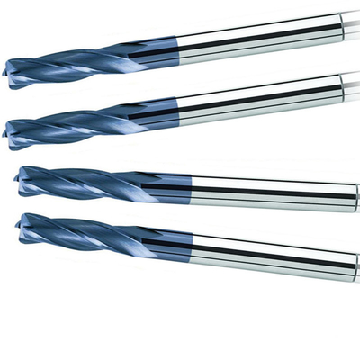 Festes Karbid-Ecken-Radius-Ende Mills Two Flute 6mm R0.5 Hrc65 SX