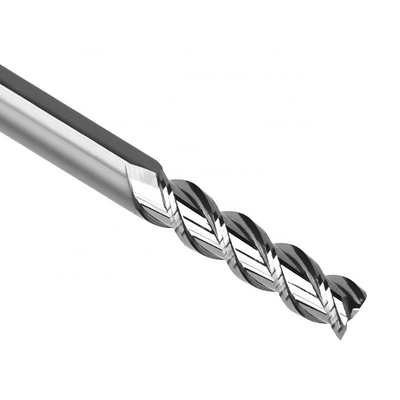 Hoher Schaftfräser des Endhartmetall-8mm ohne Beschichtung für Aluminium