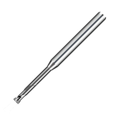 Aluminium-3mm langes Hals-Ende Mills Tungsten Carbide 2 Flöten ohne Beschichtung